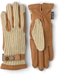 Hestra Deerskin Crochet 5-finger