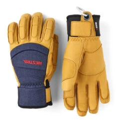 Hestra Vertical Cut Czone Glove 11 Hestra Vertical Cut Czone Glove -Hestra 30190 vertical cut czone 5 finger navy tan copy 09651.1635796601
