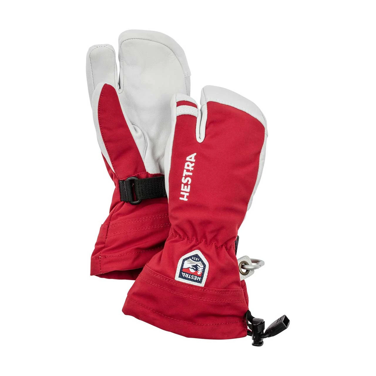 Hestra Army Leather Heli Ski Jr 3 Finger Glove 6 Hestra Army Leather Heli Ski Jr 3 Finger Glove - Image 4