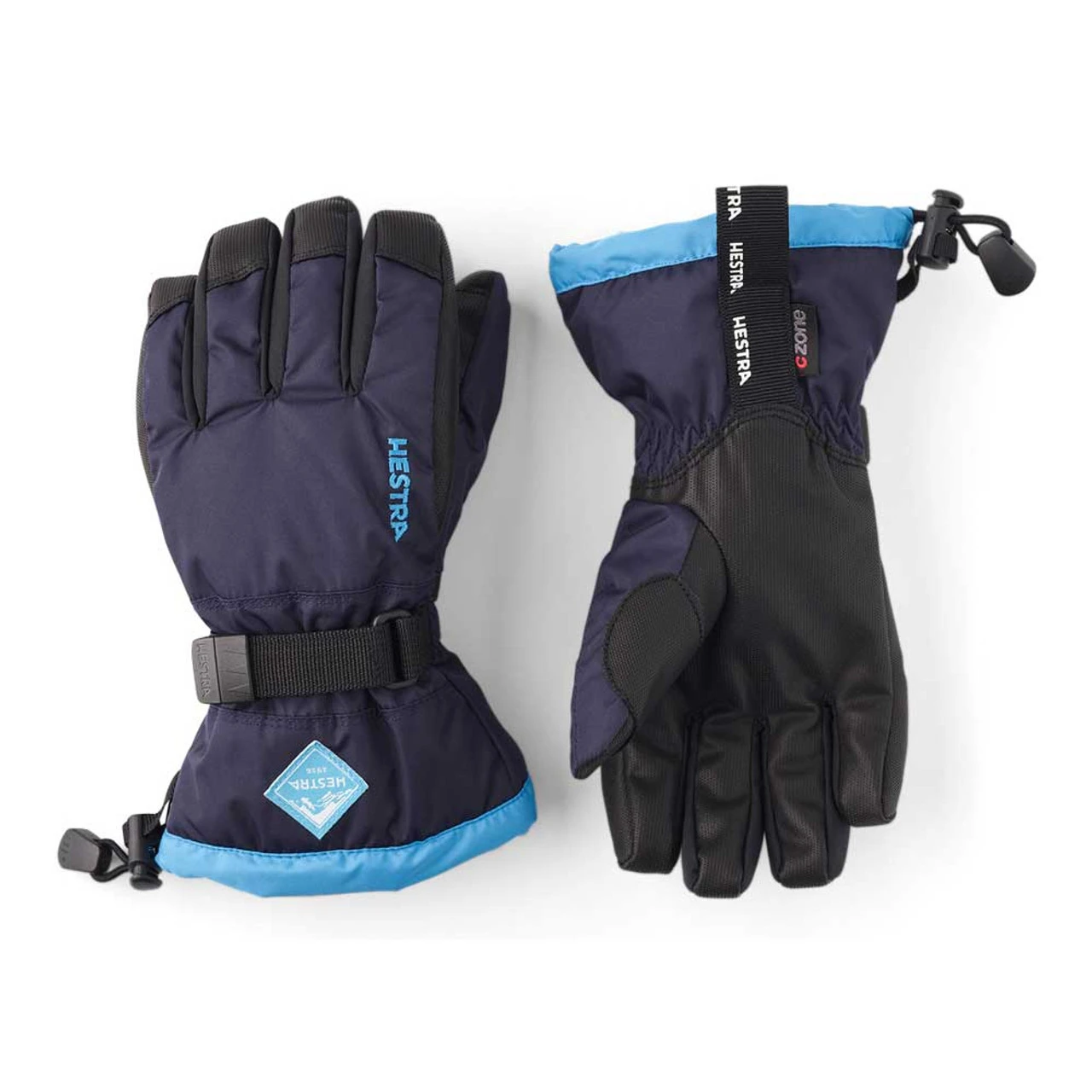 Hestra Kids' Gauntlet CZone Jr. 5 Finger Glove 7 Hestra Kids' Gauntlet CZone Jr. 5 Finger Glove - Image 5