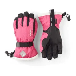 Hestra Kids' Gauntlet CZone Jr. 5 Finger Glove 10 Hestra Kids' Gauntlet CZone Jr. 5 Finger Glove -Hestra 32530 Gauntlet czone jr glove fuschia ivory copy 25331.1636398312