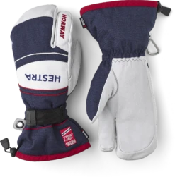 Hestra Army Leather Coach Czone 3-finger