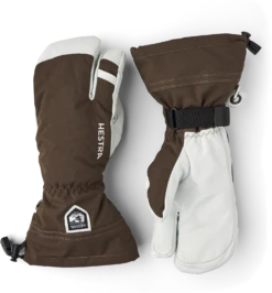 Hestra Army Leather Heli Ski 3-finger