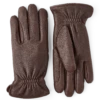 Hestra Deerskin Lined 5-finger