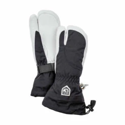 Hestra Women's Heli 3 Finger Glove 15 Hestra Women's Heli 3 Finger Glove -Hestra Black Offwhite 56424.1537208499