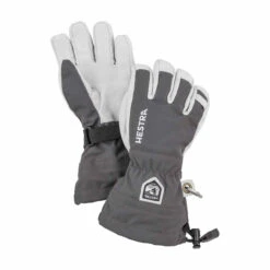 Hestra Army Leather Heli Ski Jr Glove 12 Hestra Army Leather Heli Ski Jr Glove -Hestra Grey 08018.1601668217